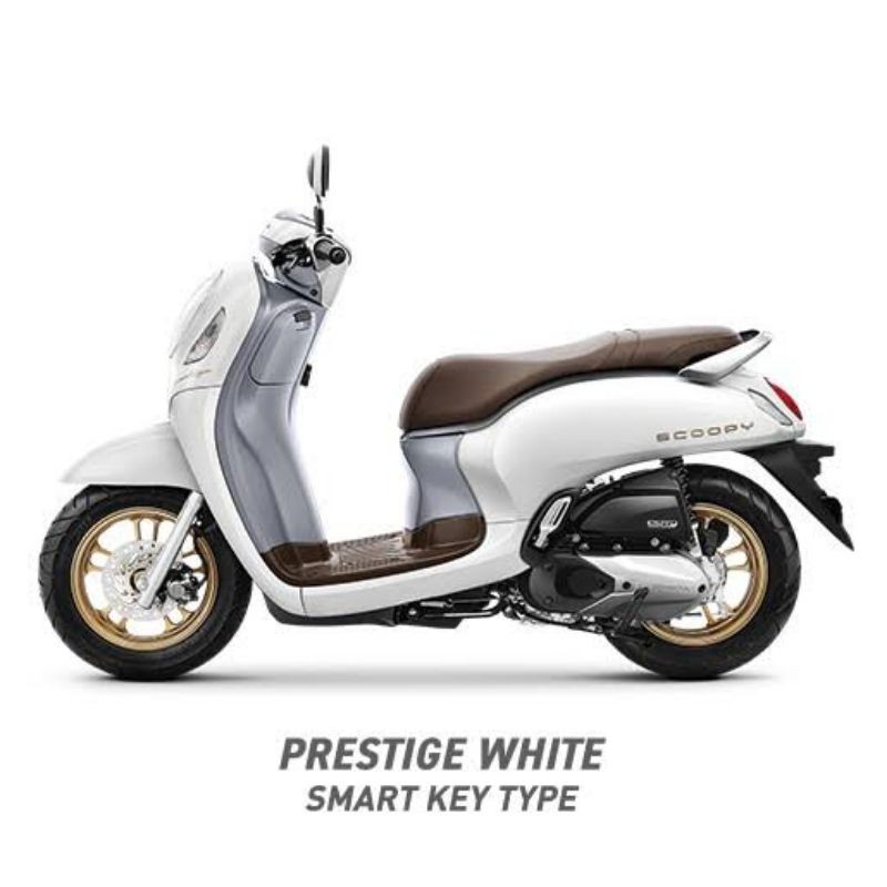 Unik Spakbor Slebor Depan Scoopy New Esp Prestige K2F 2021 2022 2023 2024 Putih Dof Original