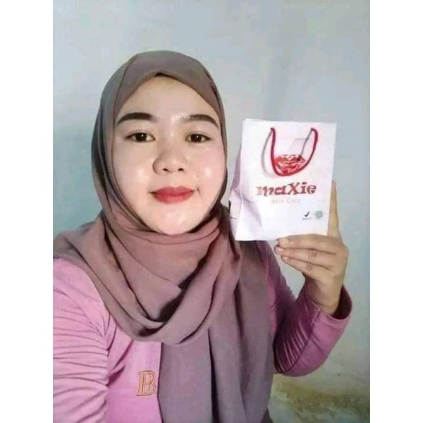 MAXIE GLOW, MAXIE, pemutih wajah, whitening cream