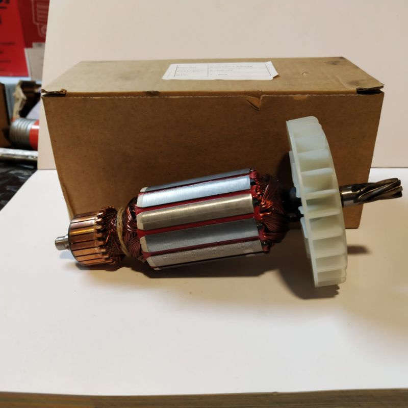 ARMATURE / ANGKER RMS180-1 FOR MESIN MITER SAW 7INC RYU MODEL SLIDING  TIPE RMS180-1