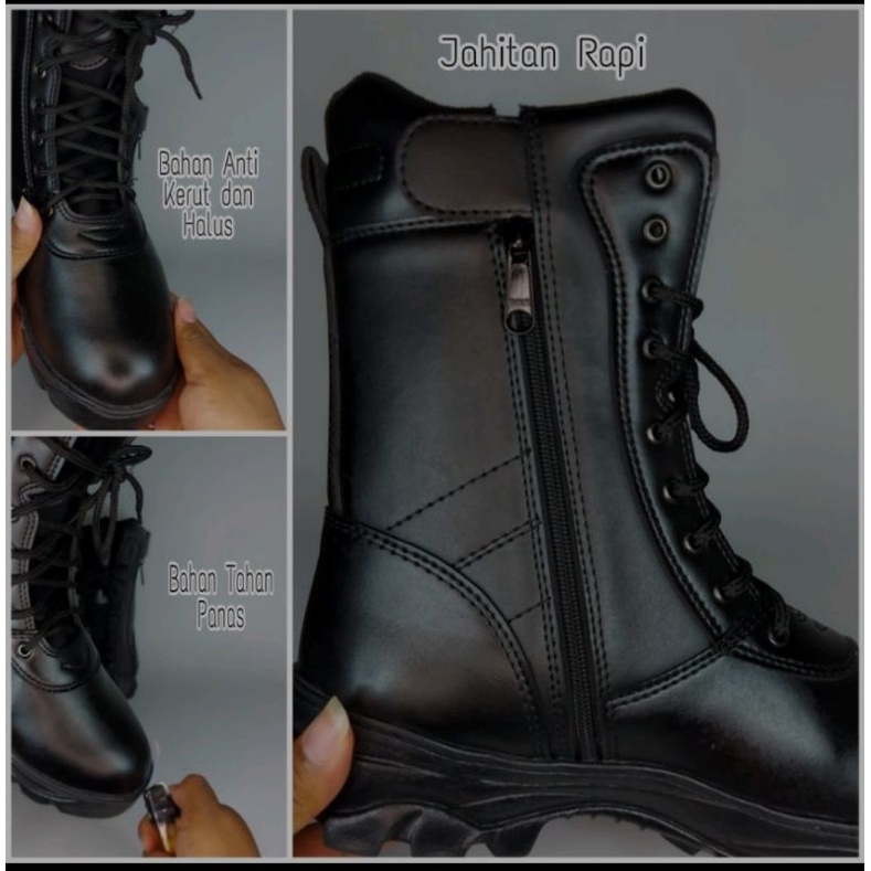 Sepatu Pdl tni polri Security satpam Formal banser