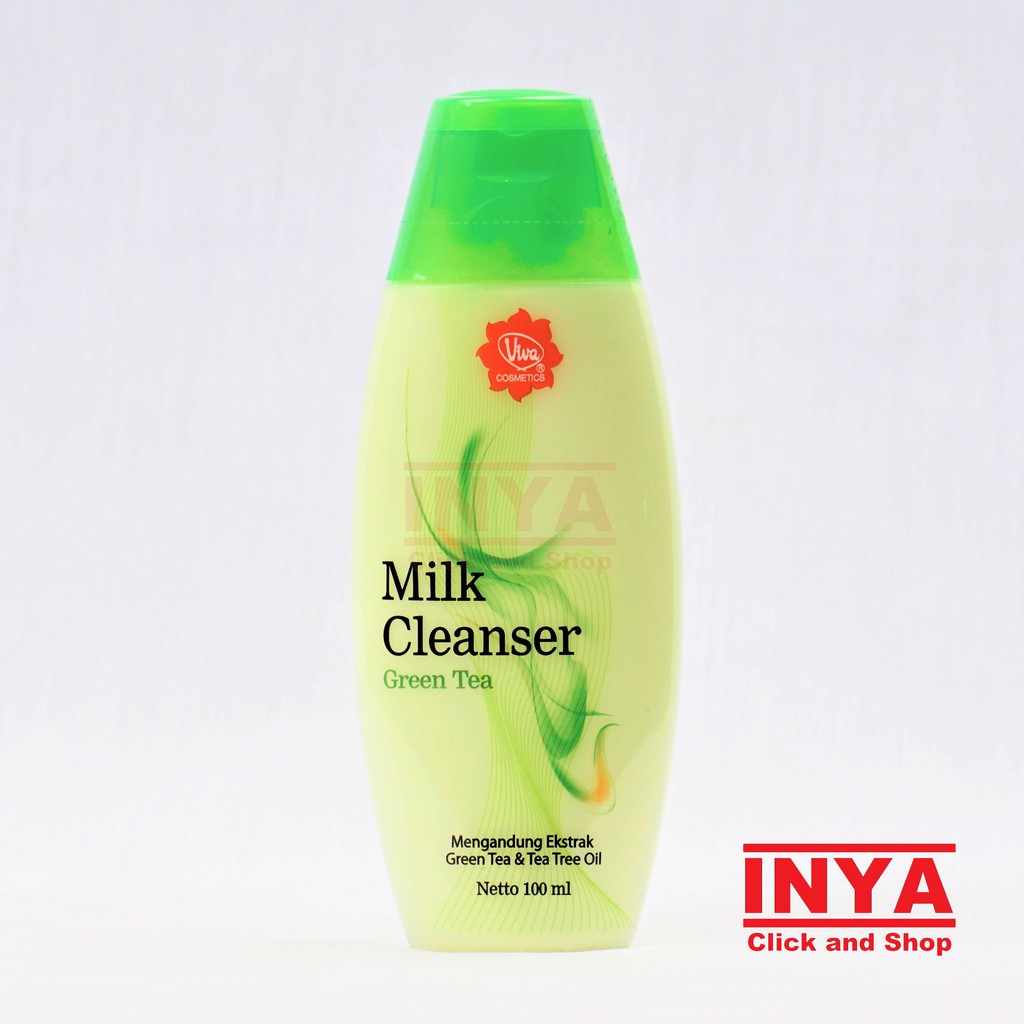 VIVA MILK CLEANSER GREEN TEA 100ml - Pembersih Wajah