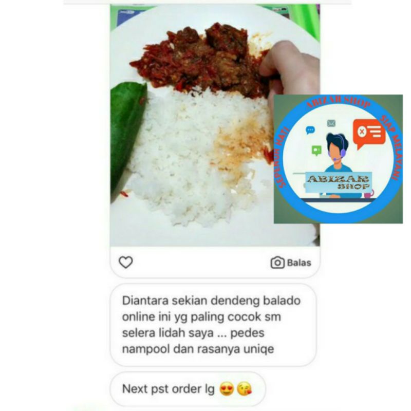 

dendeng lombok hijau dan lombok merah