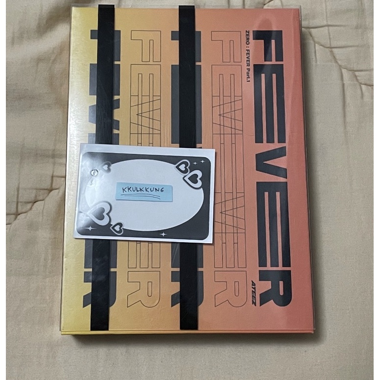ATEEZ Fever part 1 Inception Version ALBUM ONLY (No Photocard) - hongjoong seonghwa yunho yeosang sa
