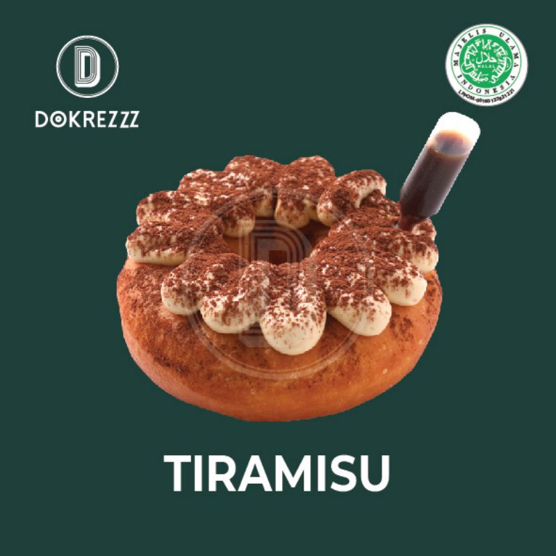 

Tiramisu Doughnut Premium
