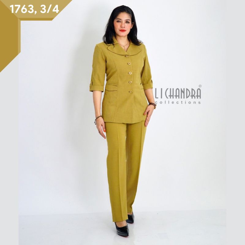 SETELAN Blazer dan Celana LICHANDRA / setelan blazer dan celana Panjang / Blazer kantor stylish