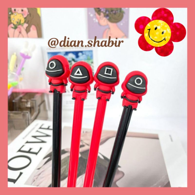 

pulpen gel squid game pulpen gel karakter pulpen karakter lucu murah pulpen karakter murah pulpen lucu murah pulpen unik murah pen pulpen murah pulpen karakter lucu atk tangerang alat tulis tangerang souvenir unik souvenir lucu