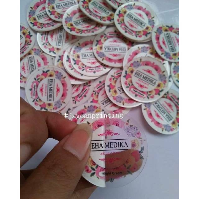 

PRINT n CUT STIKER TRANSPARAN UKURAN A3 / STIKER LABEL BENING /STIKER LABEL PRODUK