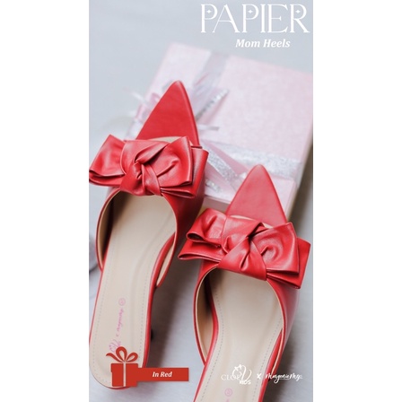 CLOEVKIDS - Sandal perempuan heels Papieerr Cloevkids X Mergenie