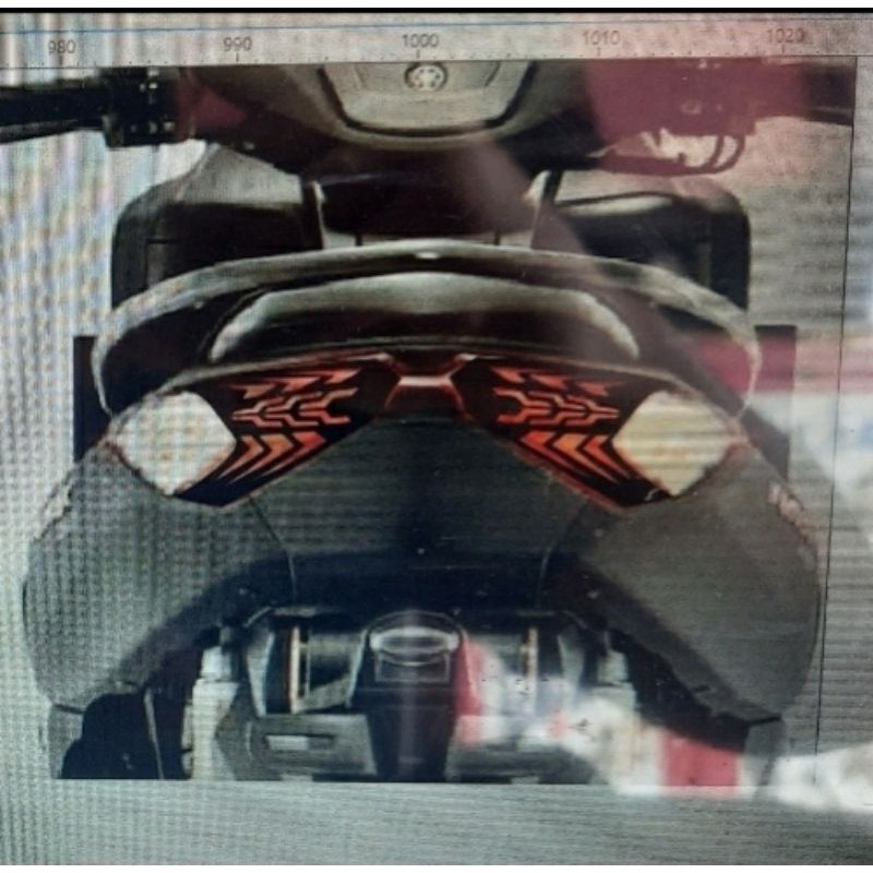 stiker stoplamp NEW NMAX 2020