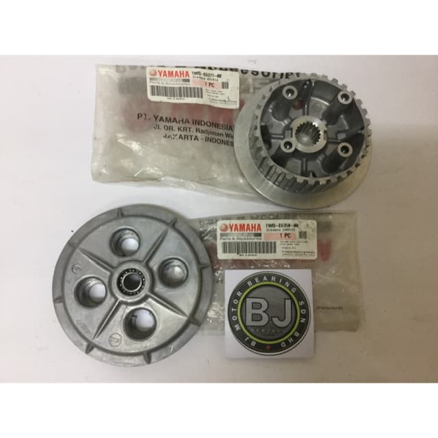 Rumah kopling kaki 4 + lawan kaki 4 yamaha R25 MT25 original