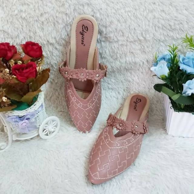 Sepatu wedges import wanita elgan murah