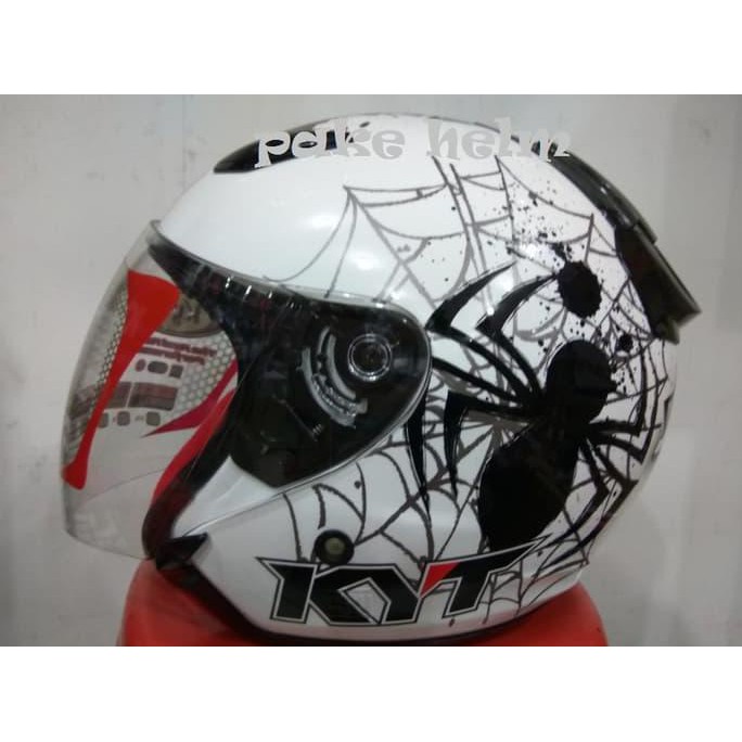 HELM KYT DJ MARU MOTIF ULTIMATE SPIDERMAN DJMARU