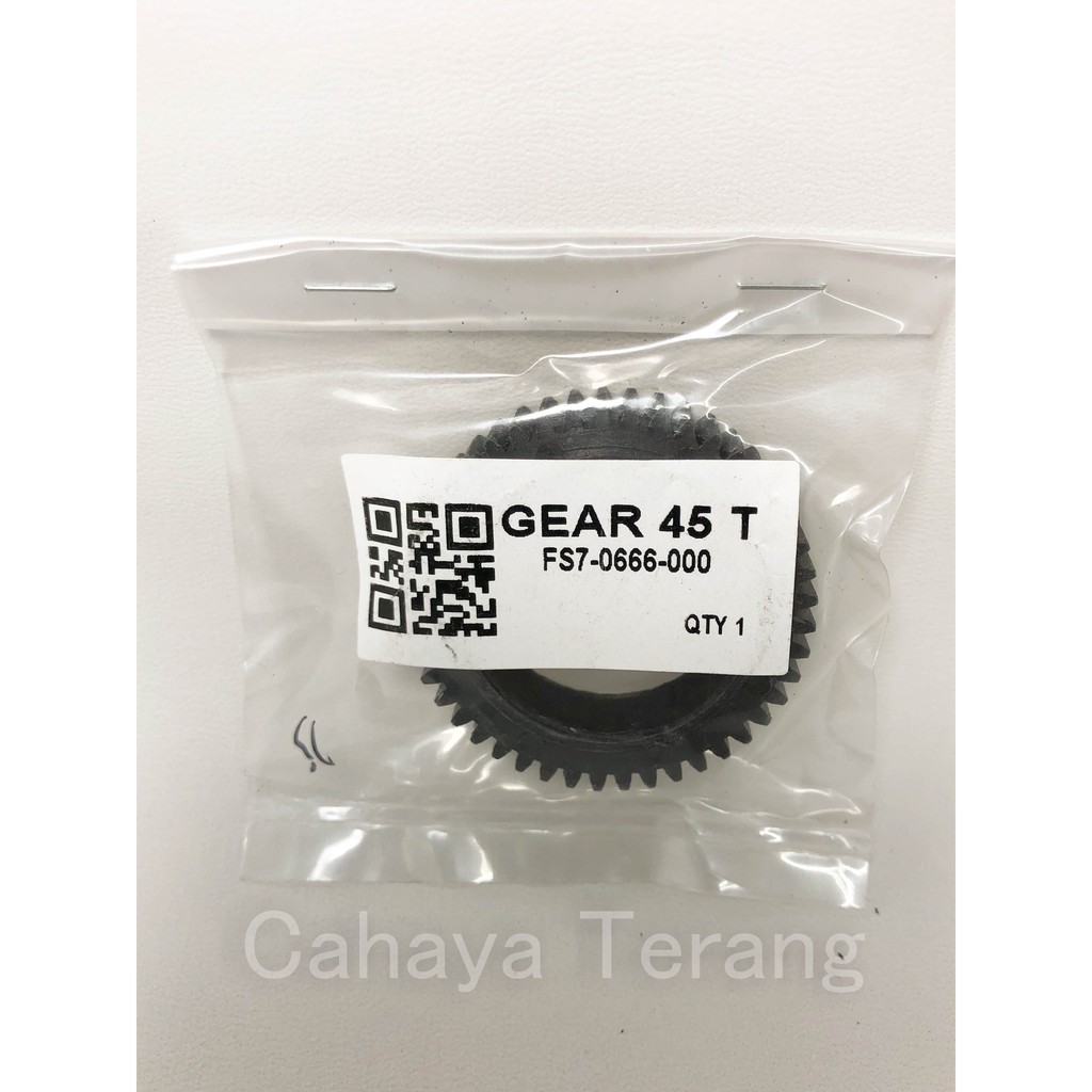 Gear 45T FS7-0666-000 Mesin Fotocopy Canon IR 5000 5020 Lokal