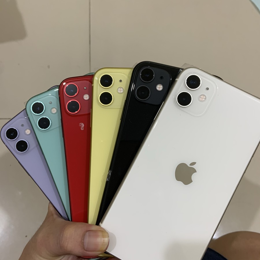 IPHONE 11 64GB 128GB 256GB FULLSET - BEKAS 100% ORIGINAL