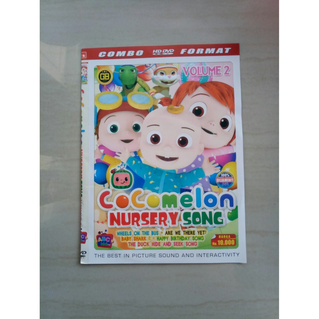 DVD lagu anak-Cocomelon-Dvd lagu anak terlaris-Dvd lagu anak terbaru-Dvd lagu anak terpopuler