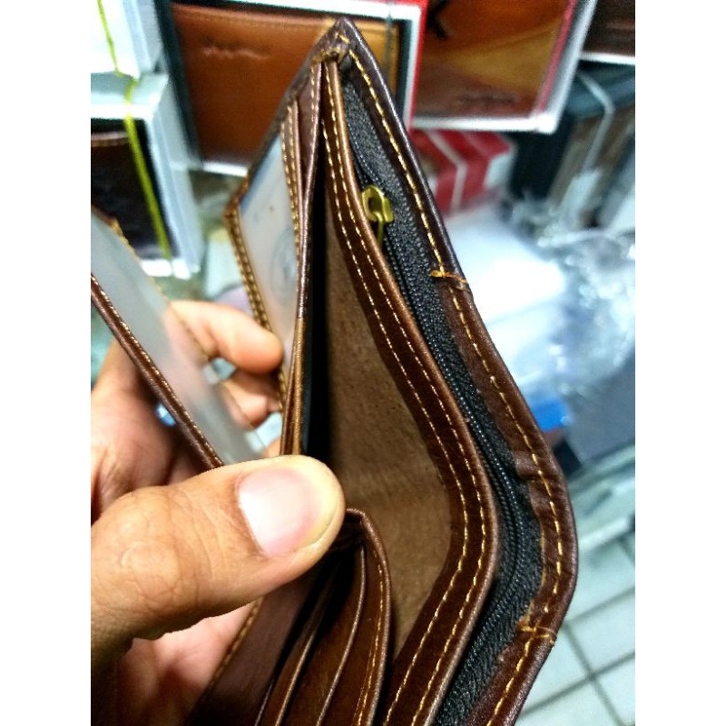 DOMPET FULL KULIT PRIA | DOMPET LEVI'S MOTIF