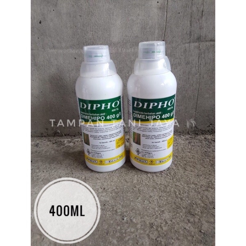 Insektisida Pestisida Sistemik Dipho | 400 ml Pembasmi Ulat Batang dan hama lainya