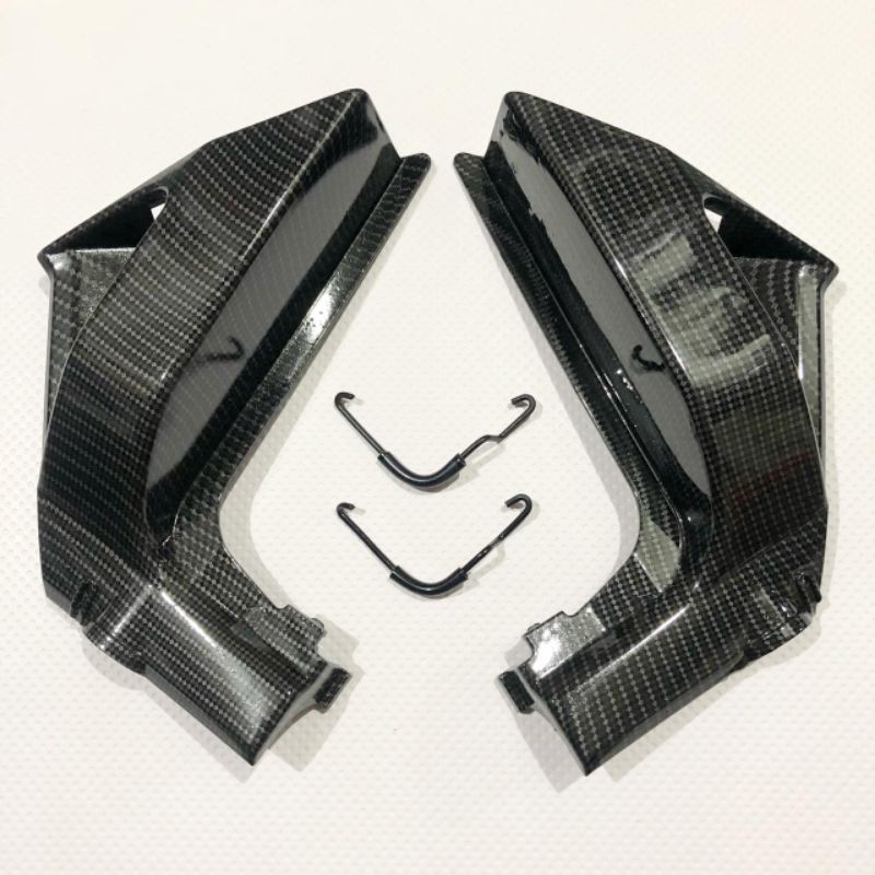 Air scoop karbon plus kawat motor yamaha rx king new