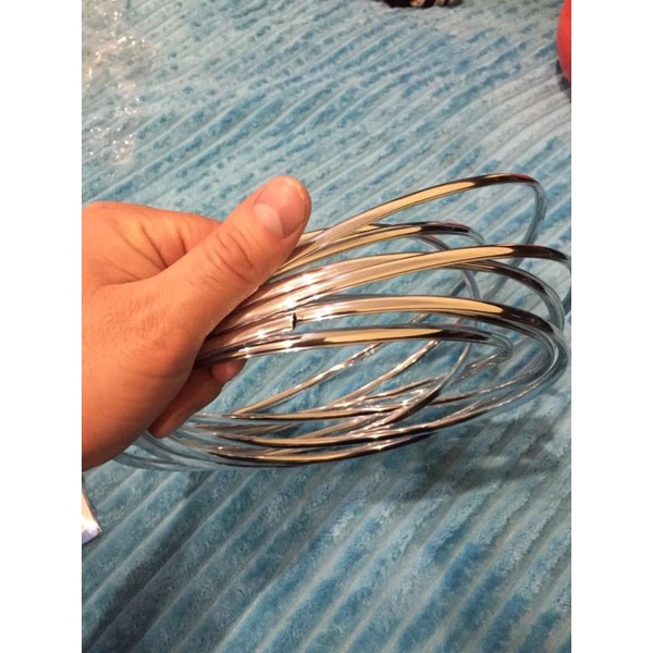 Karet list chrom body Honda c70 c50 c86 Supercub astrea v80 v75 rc all bebek list chrome crome helm 