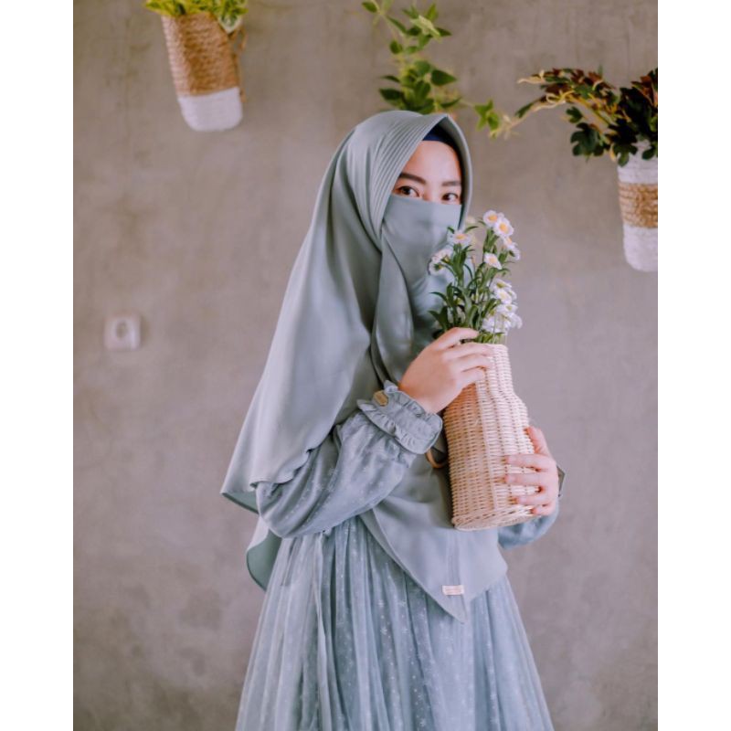 ready stokamayra dress (famset dress ibu) ocean gerai.aliyah