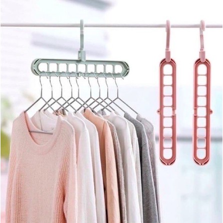 Gantungan Serbaguna Magic Hanger Serbaguna Gantungan Baju 9 In 1 Perfect Quality