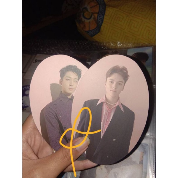 Oval card semicolon Wonwoo Vernon