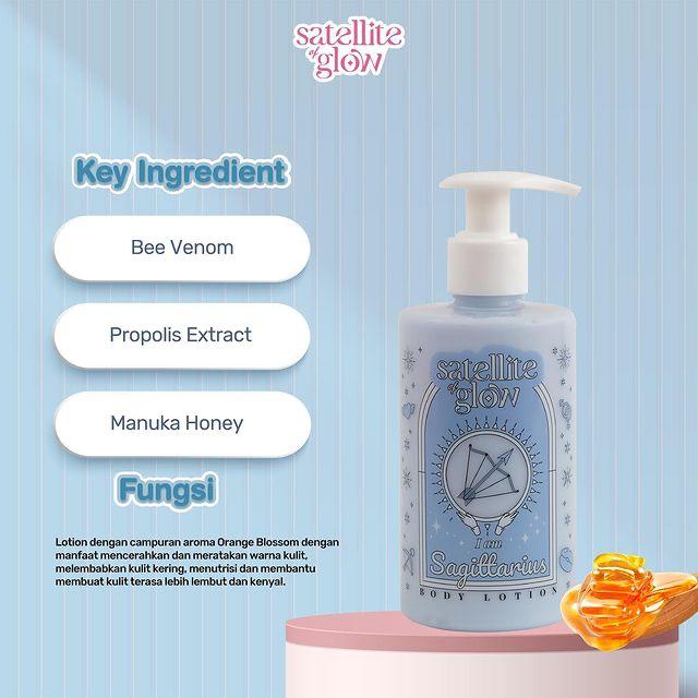 SAGITARIUS BODY LOTION BY SATELLITE GLOW