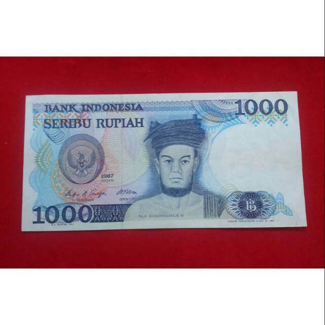 1000 rupiah sisinga mangaraja