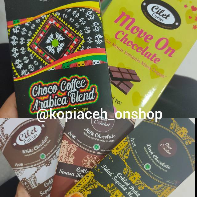 

Coklat Aceh Cilet 90gr