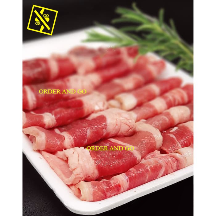 

US Beef Shortplate Slice 500gr