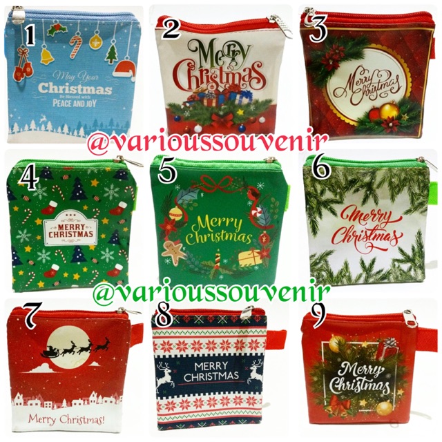 Dompet Souvenir Natal Sovenir Natalan Christmas Gift Hadiah Sekolah Minggu Aku Cinta Yesus Pouch Shopee Indonesia