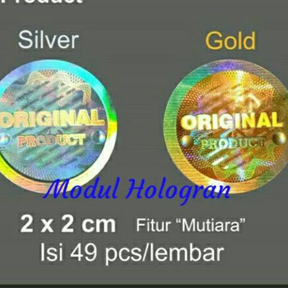 

Big Promo Stiker hologram Original Produk "motif mutiara" ..,..