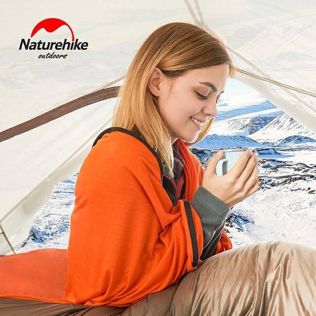 SLEEPING BAG LINER THERMOLITE TL075 KOTAK NATUREHIKE NH17N004-D // SLEEPING BAG NATUREHIKE