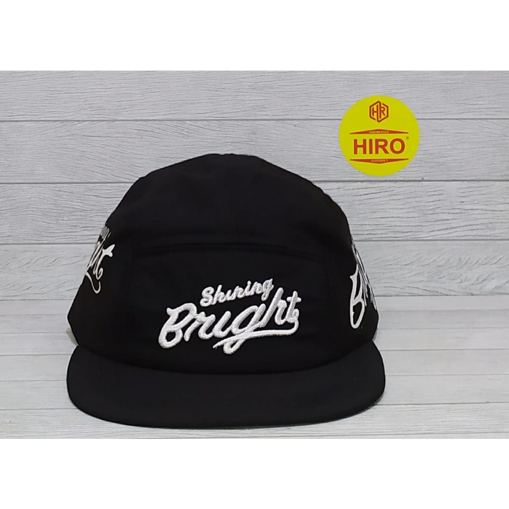 [COD]Topi Snapback Bordir Shining Lima Panel New Model/Topi Hip-Hop/Topi Keren