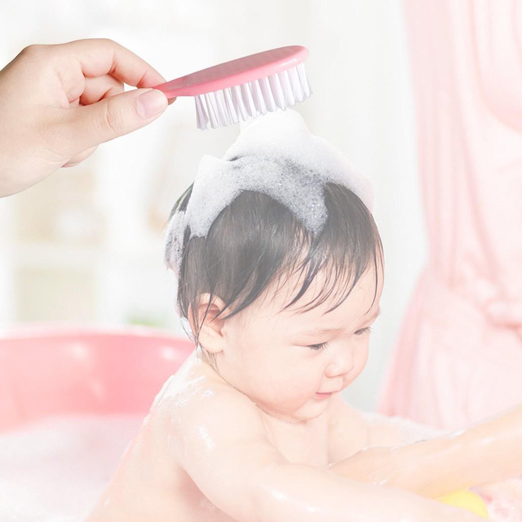 MURMURE.BABY I SISIR BAYI ANAK - SISIR BENTUK SIKAT - SISIR BAYI - SISIR BAYI KETOMBE SIKAT PIJAT MANDI BABY BATH