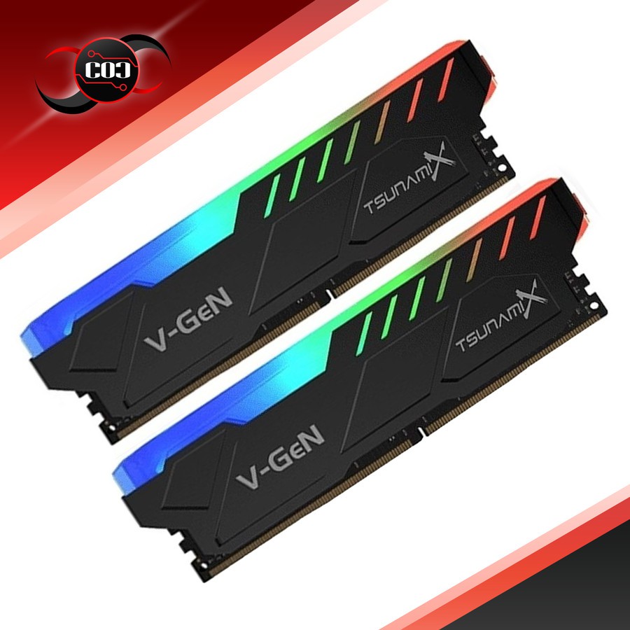 V-GeN TsunamiX RGB-V DDR4 PC28800 3600Mhz Dual Channel 16GB (2x8GB)