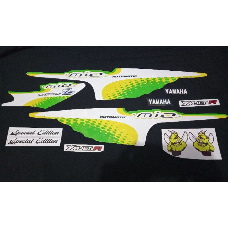 Setiker Stiker Striping Mio sporty smile Bubble Thailand / striping yamaha mio sporty Thailand