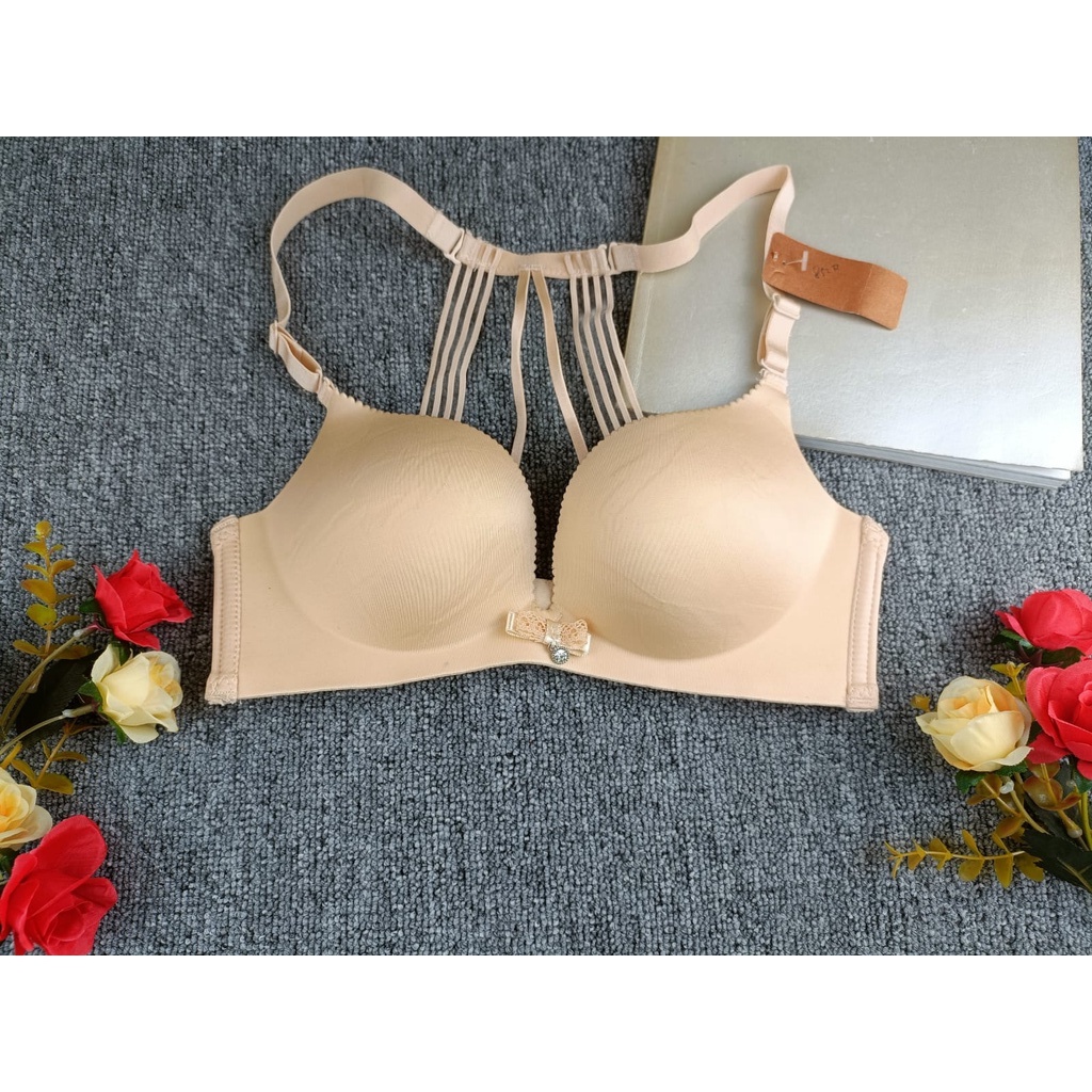 BRA / BH WANITA BW-852-NEW , BUSA SEDANG TIDAK ADA KAWAT SIZE 32-38