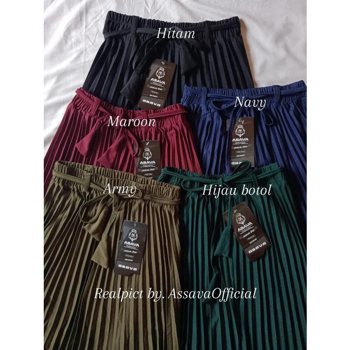 BISA COD Rok Plisket Premium / ROK PLISKET TALI / BELIA PLISKET // ROK PLISKET PITA PREMIUM