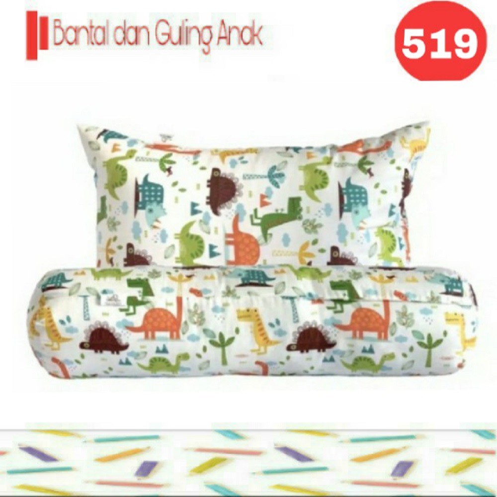 Paket Bantal Guling Junior / Anak  Premium