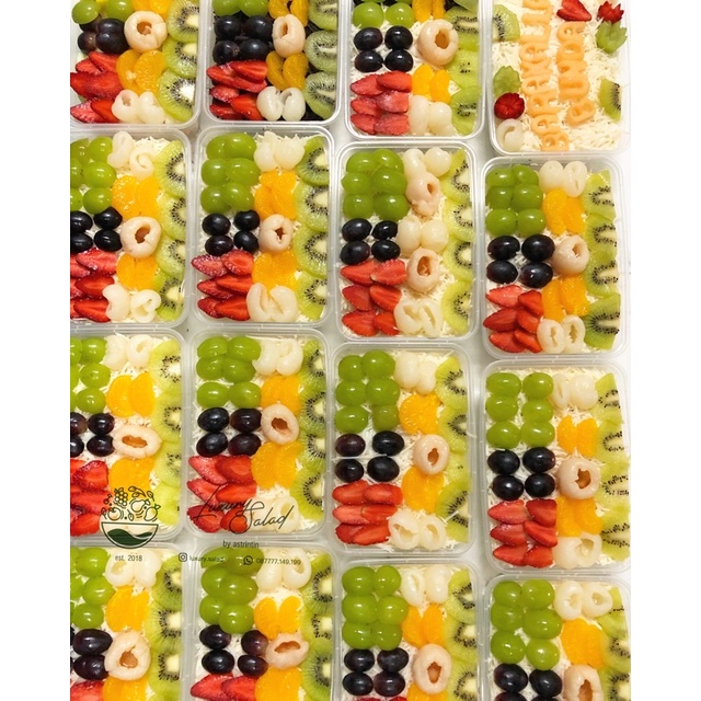 

-1 - Salad Buah Full Garnish (Hiasan Buah) - kirim kurir GOSEND/GRAB/SHOPEE EXPRESS INSTANT saja