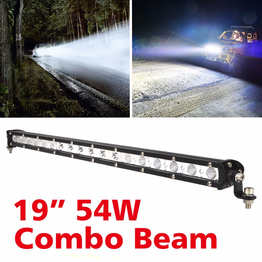 Lampu Tembak Sorot LED Bar Cree 54Watt Singel Row 54Cm