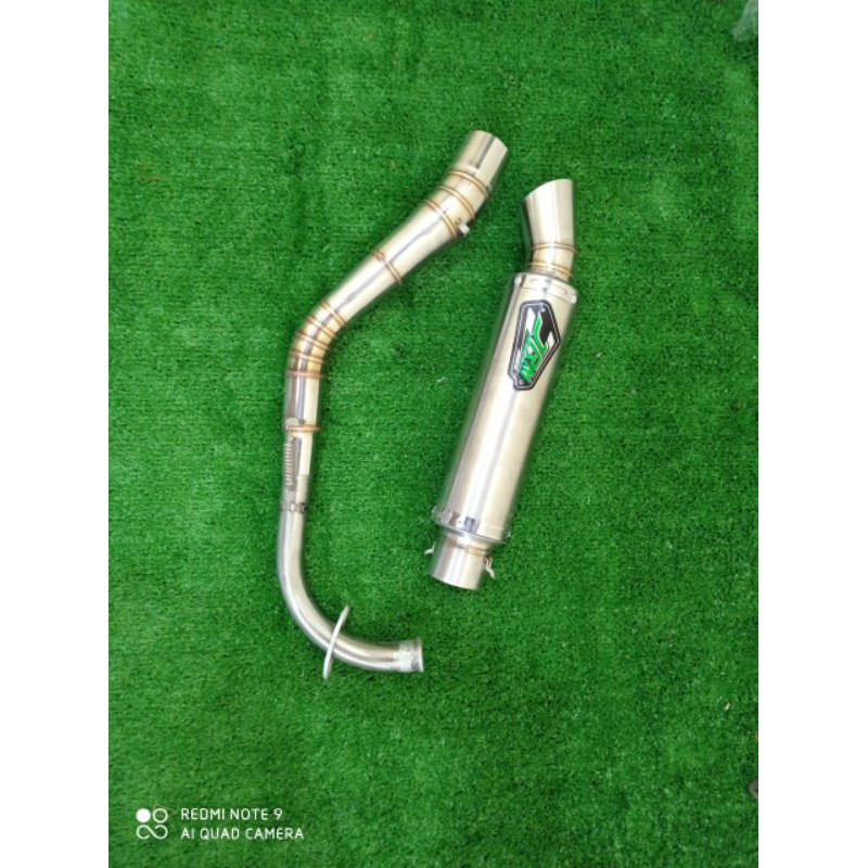 KNALPOT RACING JRM MATIC SUZUKI NEX. KNALPOT SUZUKI NEX RACING DRAG