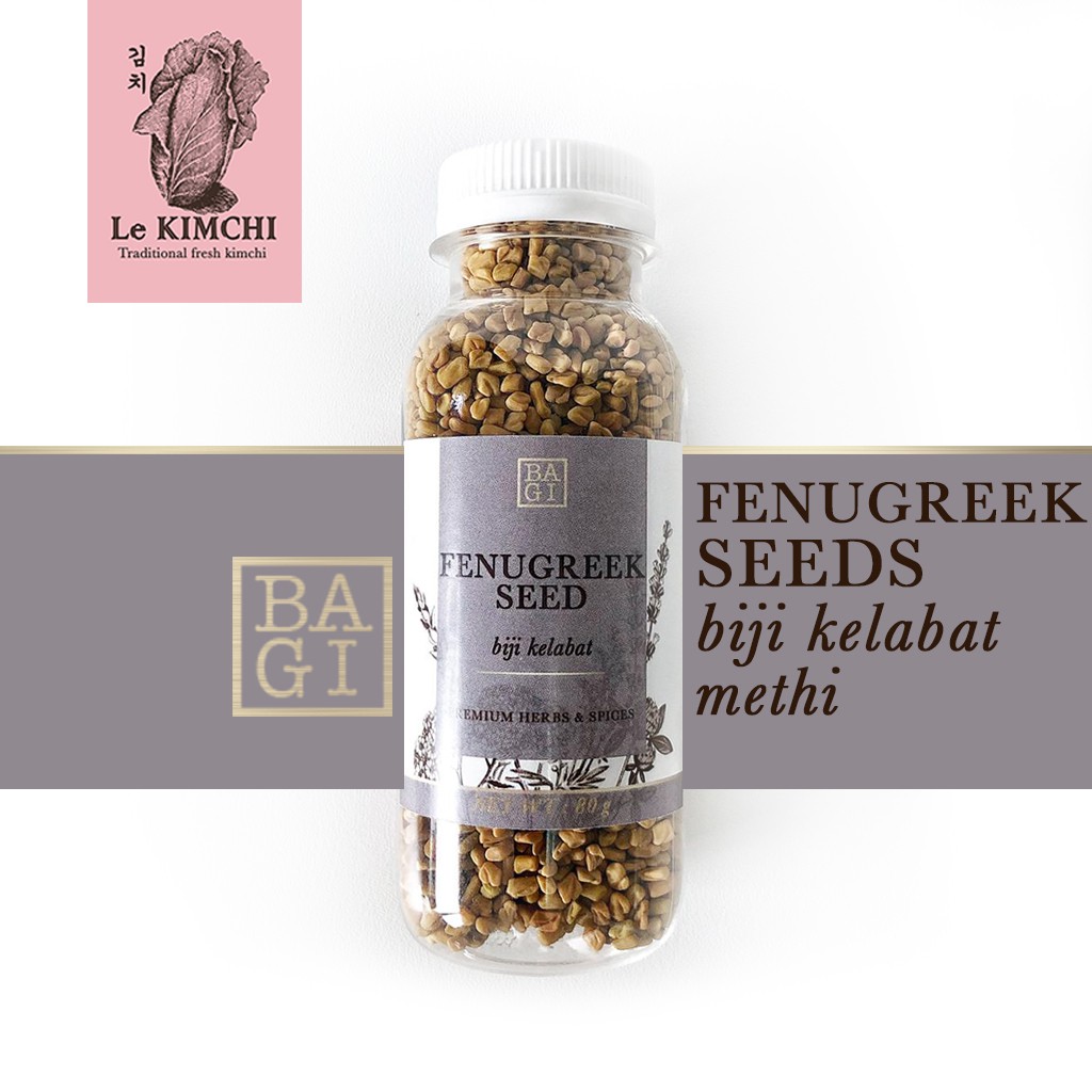 Biji Kelabat Klabat Premium Fenugreek Seeds Bagi Klebet Methi