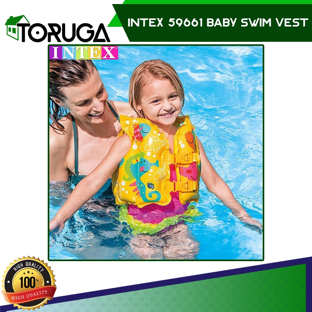 Pelampung Anak Rompi Renang INTEX - BABY SWIM VEST 59661