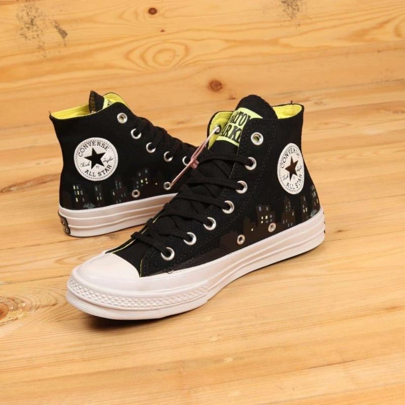 converse 70s hi x batman x chinatown market bkack