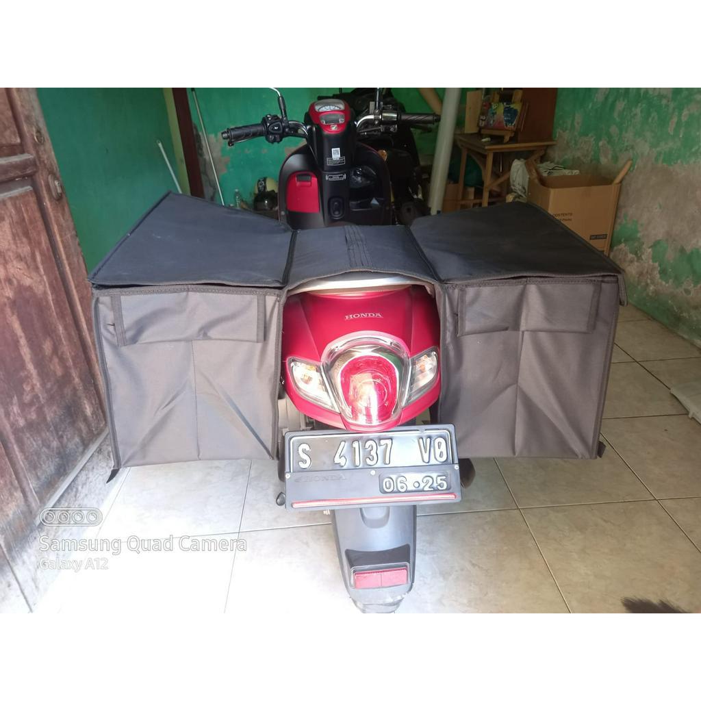 Tas Keranjang Motor Tas Obrok Tas Kurir Kuat Anti Air