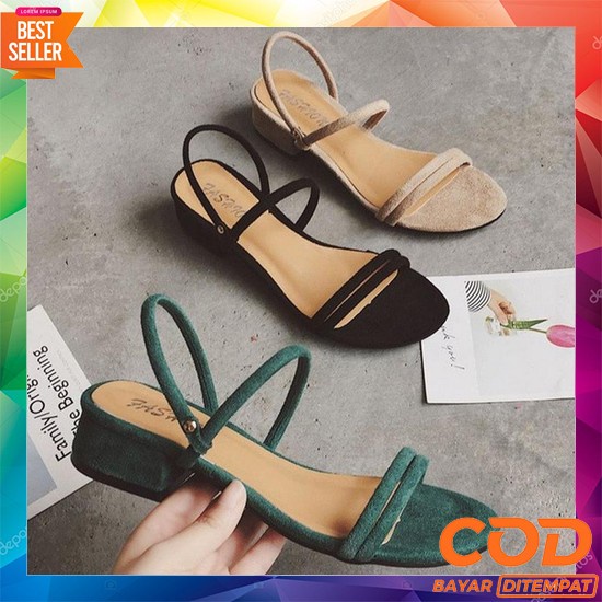 Haighhill Wanita Kekinianterbaru Murah Original Hils Hill Heels Haihil Sandal Wanita High Heels Tali