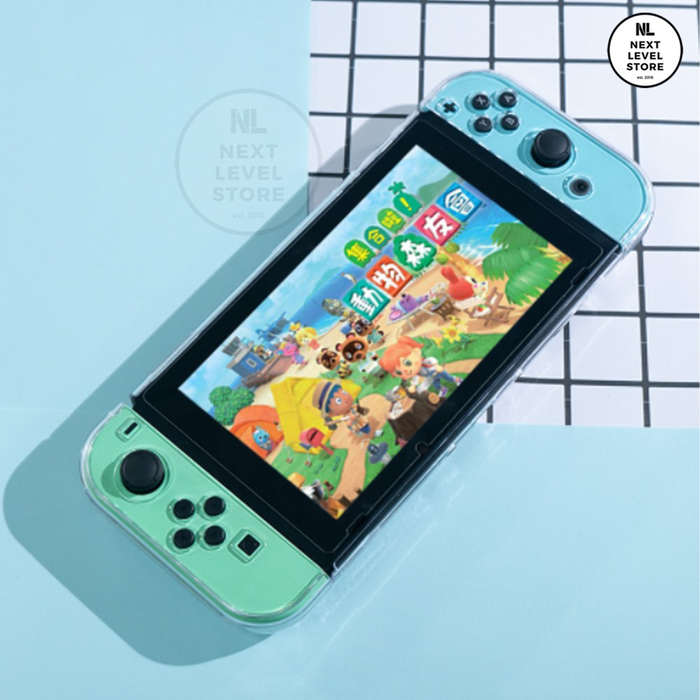 Full Hard Case Clear Nintendo Switch Protection Transparant - ADA 4 WARNA - PILIH DI VARIASI