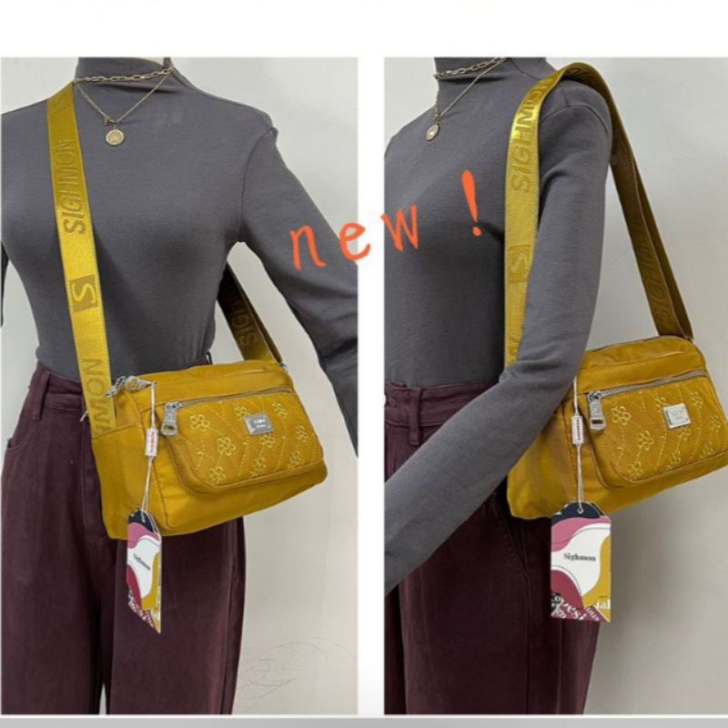 Tas selempang wanita sighmon import termurah(Bisa cod)